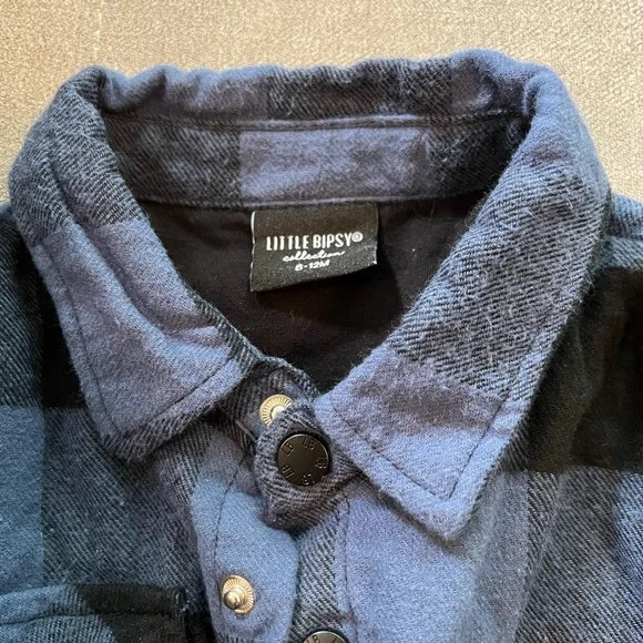 Little Bipsy Flannel - Picture 2 of 2